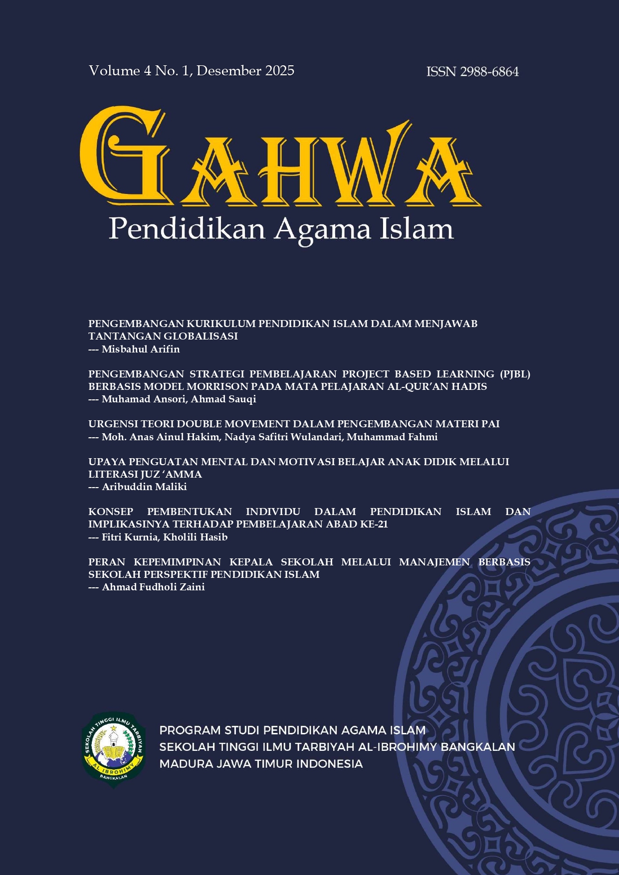 					View Vol. 4 No. 1 (2025): JULY-DECEMBER
				